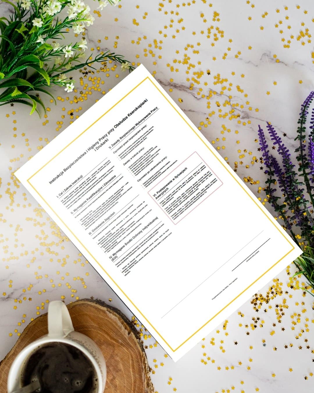 10. Instrukcja BHP przy Obsłudze Kserokopiarki i Drukarki