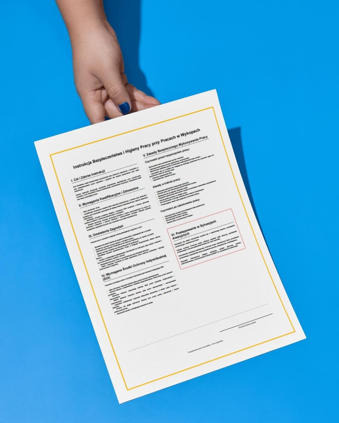 7. Instrukcja BHP przy Pracach w Wykopach, która ratuje przed zasypaniem (i problemami!)