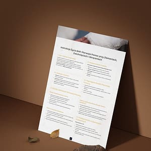 Instrukcja BHP: Pierwsza Pomoc przy Złamaniach, Zwichnięciach i Skręceniach