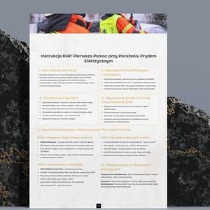Instrukcja BHP: Pierwsza Pomoc przy Porażeniu Prądem Elektrycznym